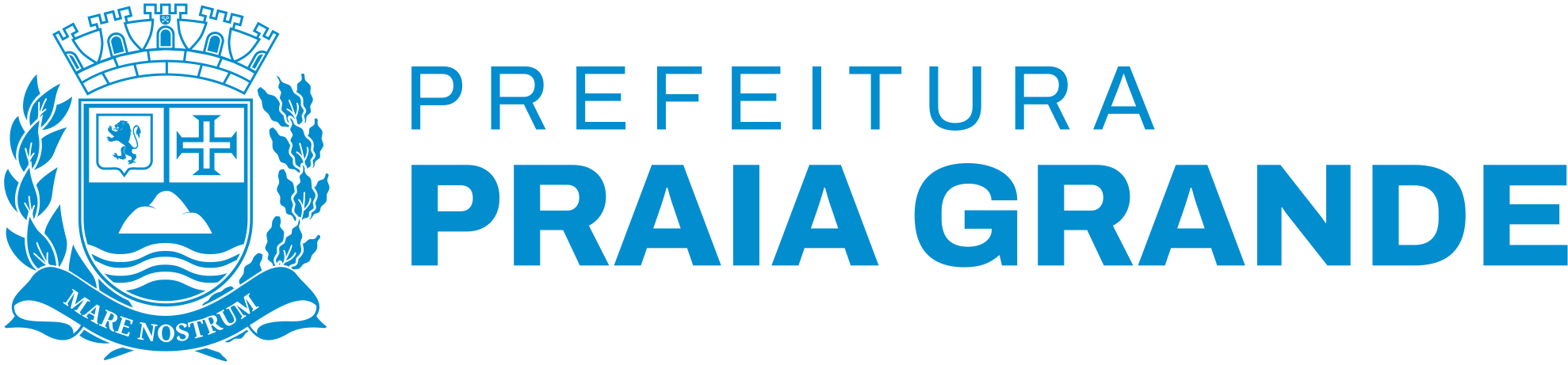 Brasão oficial da Prefeitura de Praia Grande